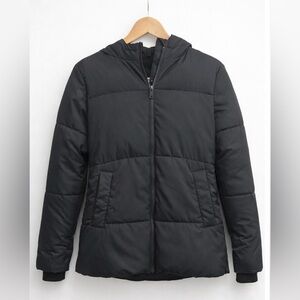 GAP KIDS COLD CONTROL MAX BLACK PUFFER JACKET COAT SIZE MEDIUM